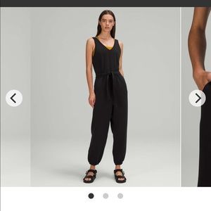 lululemon ease of it all v neck jumpsuit